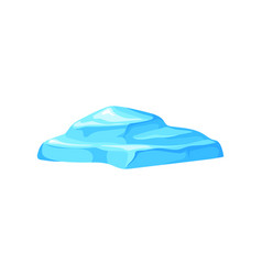 Ice Surface Snow Piece Cartoon Froze Pole Icon