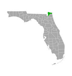 Map Nassau In Florida