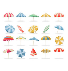 Beach Umbrella Summer Parasol Protection From