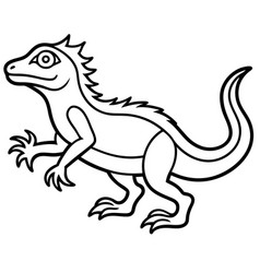 Draco Lizard Runs Icon