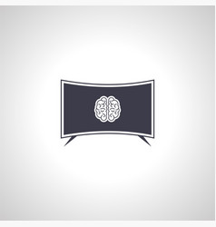 Smart Tv Isolated Icon Smart Tv Isolated Icon