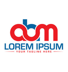 Creative Abm Letter Logo Design