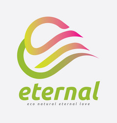 Eternal Love And Eco Natural E Logo