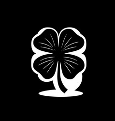 Shamrock - Black And White