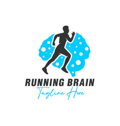 Running Brain Health Sport Logo