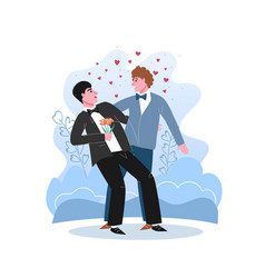 Unconventional Wedding Gay Bisexual