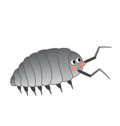 Isopod Animal Cartoon Character