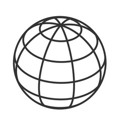 Globe Wireframe 01