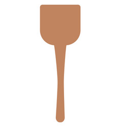 Wooden Spoon On A White Background