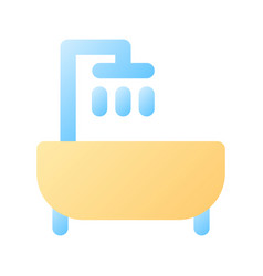 Bathtub Pixel Perfect Flat Gradient Color Ui Icon