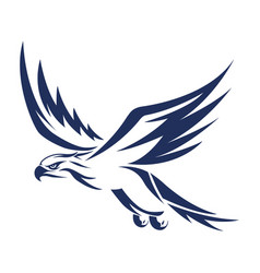 American Flying Eagle Logo On White Background