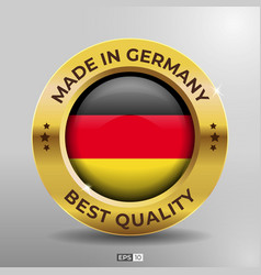 Made In Germany Label Logo Stamp Best Quality