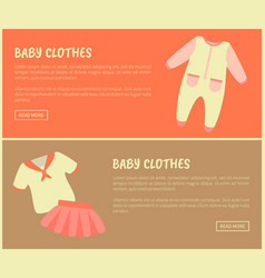 Baby Clothes Set Of Sites