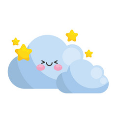 Clouds Kawaii Sky Character