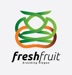 Garden Fresh Fruit Logo