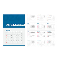 2024 Calendar Template Editable