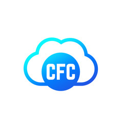 Cfc Gas Icon With A Cloud