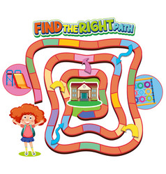 Maze Game Template For Kids