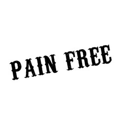 Pain Free Rubber Stamp