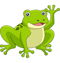 Frog Cartoon Colored Clipart