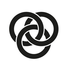 Icon With 3 Interlocking Circles