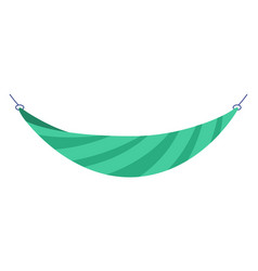 Summer Hammock Cloth Hanging On Rope Resort