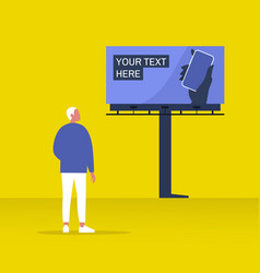 Your Text Here Mockup New Online Service Outdoor