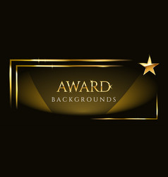 Award Ceremony Luxurious Background