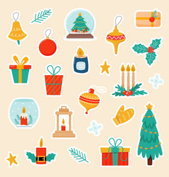 Christmas Stickers For Gift Decor