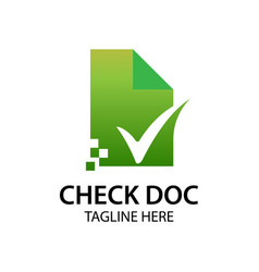 Check Document Logo Design Template