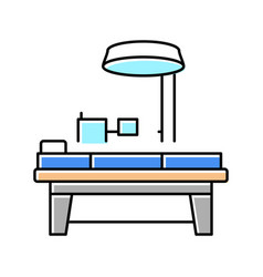 Operating Table Color Icon