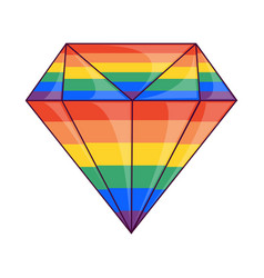 Lgbt Flag Diamond