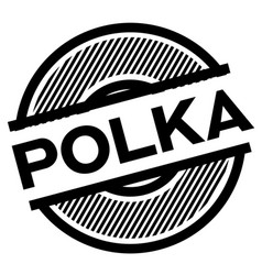 Polka Black Stamp