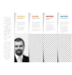 Meet Our Company Team Modern Presentation Template