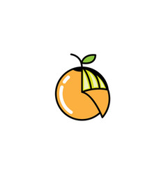 Orange Icon Logo Design