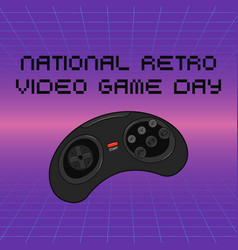 Banner For National Retro Video Game Day