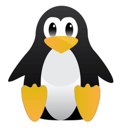 Abstract Cute Pinguin Linux Mascot Tux For Ubuntu