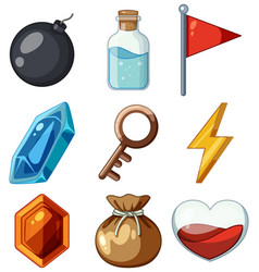 Set Of Game Elements