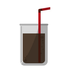 Soda Cup With Straw Cartoon