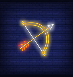 Bow And Arrow Neon Sign