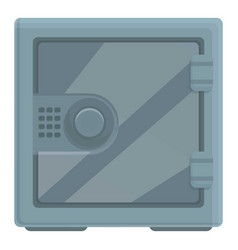 Personal Deposit Box Icon Cartoon Bank