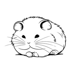 Hamster Icon Black And White