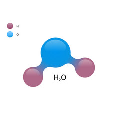 Chemistry Model Molecule Water H2o Scientific