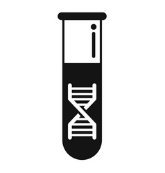 Dna Test Tube Icon Simple Gmo Food