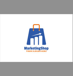 Marketing Shop Template Logo Design