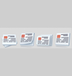 Daily Newspaper Paper Press Icons