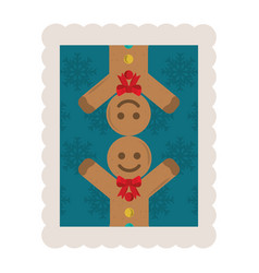 Merry Christmas Funny Gingerbread Men Decoration