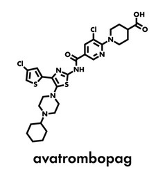 Avatrombopag Thrombocytopenia Drug Molecule