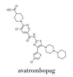 Avatrombopag Thrombocytopenia Drug Molecule