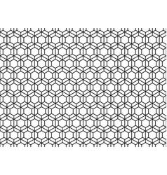 Faceted Hexagons Contour Pattern